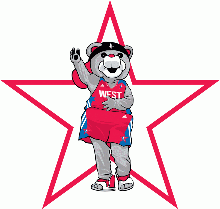 NBA All-Star Game 2013 Mascot Logo t shirts iron on transfers